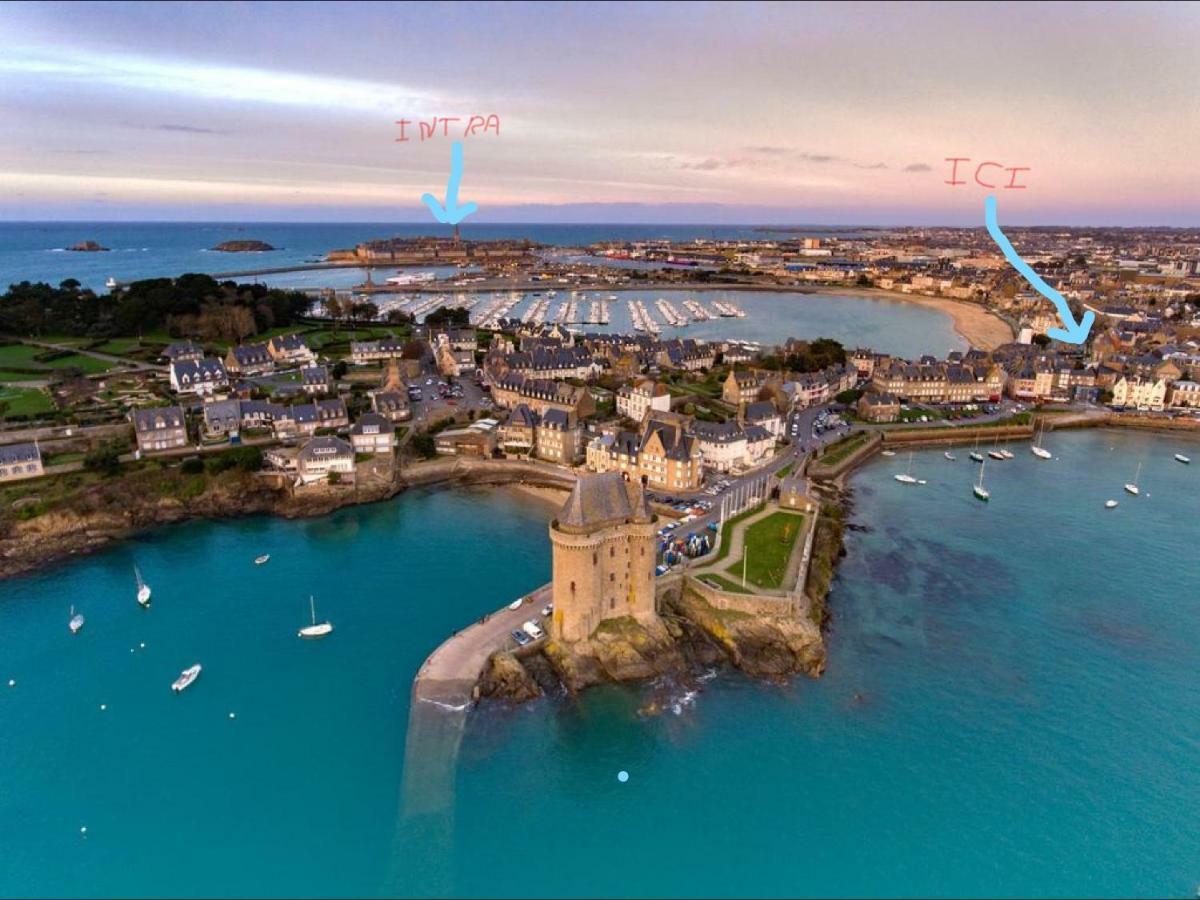 Grand Studio Bord De Mer Saint-Malo Exterior foto